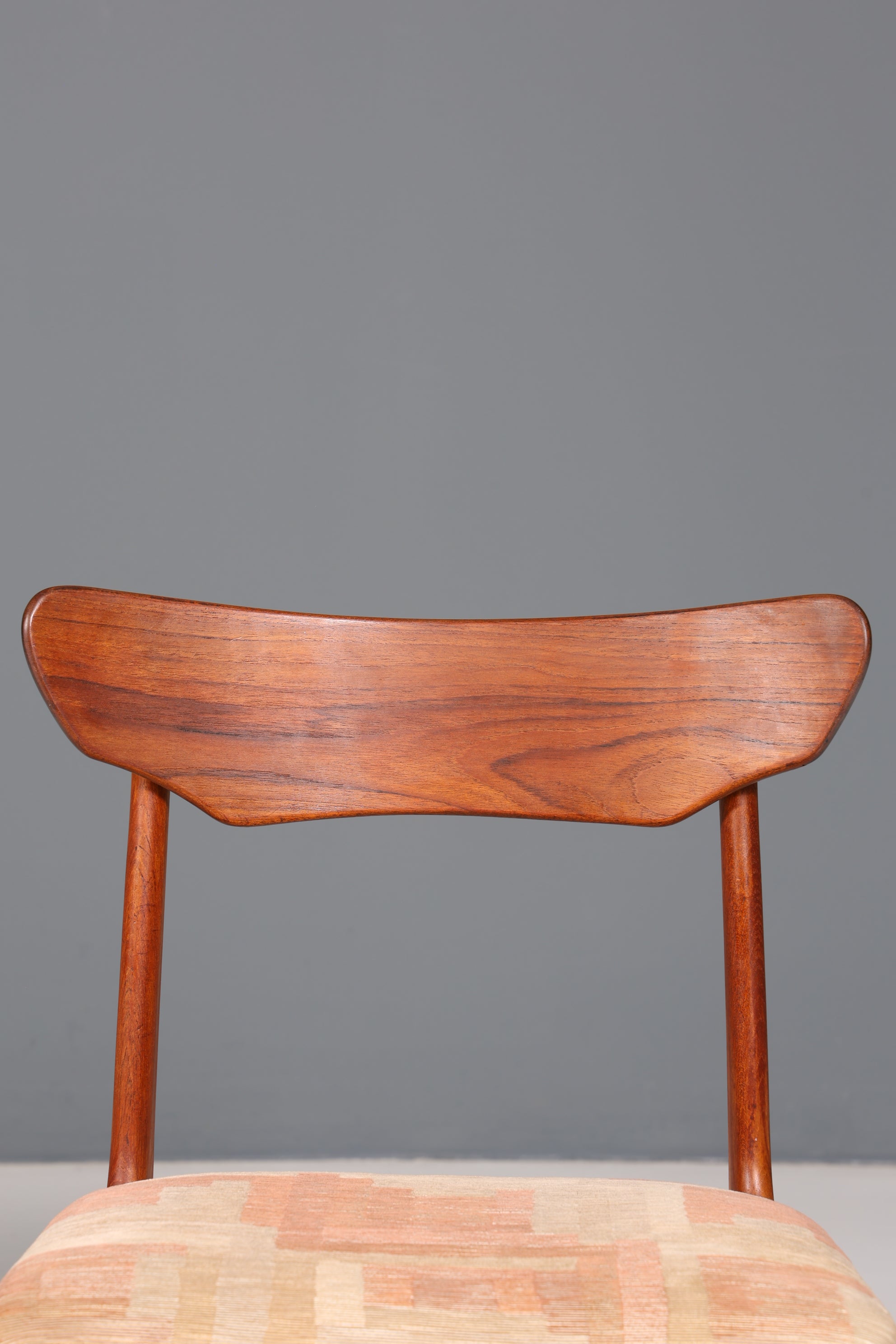 Stilvoller Original "Schiønning &amp; Elgaard" Stuhl Mid Century Danish Teak Holz Esszimmer Stuhl Sekretär Stuhl 1 von 3