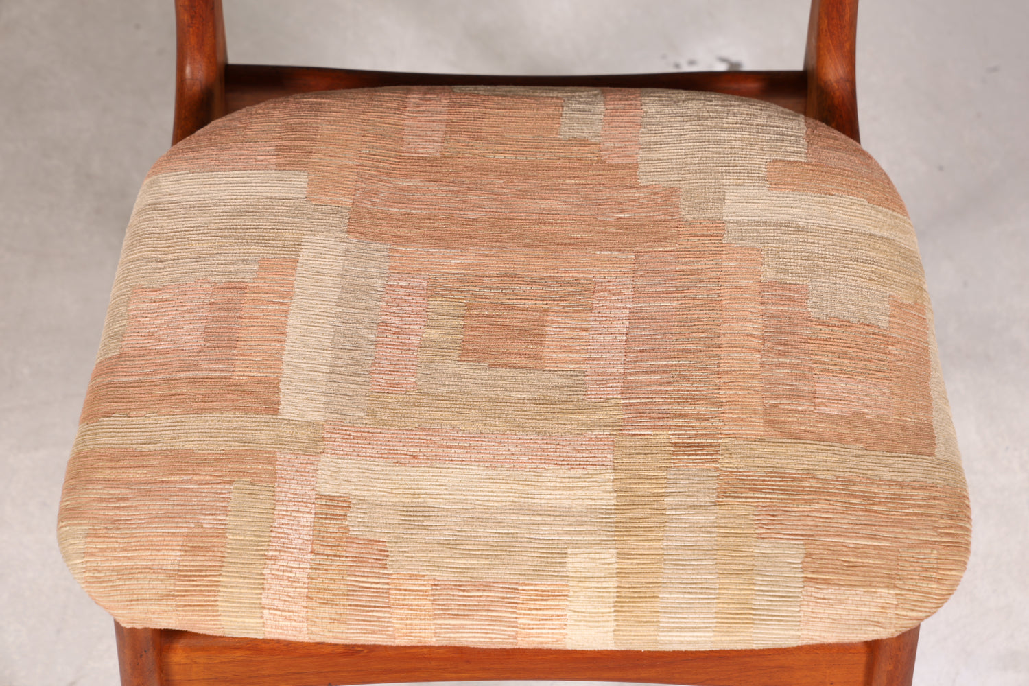 Stilvoller Original "Schiønning &amp; Elgaard" Stuhl Mid Century Danish Teak Holz Esszimmer Stuhl Sekretär Stuhl 2 von 3