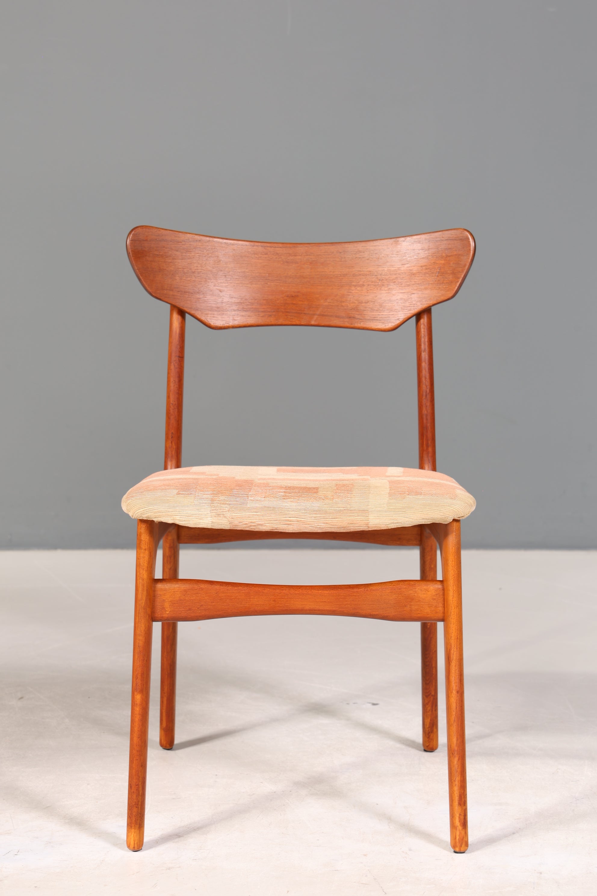 Stilvoller Original "Schiønning &amp; Elgaard" Stuhl Mid Century Danish Teak Holz Esszimmer Stuhl Sekretär Stuhl 3 von 3