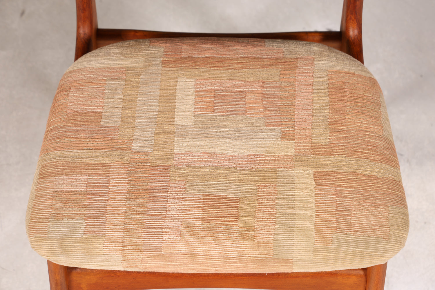 Stilvoller Original "Schiønning &amp; Elgaard" Stuhl Mid Century Danish Teak Holz Esszimmer Stuhl Sekretär Stuhl 3 von 3