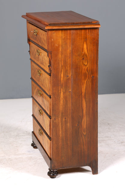 Stilvolle Gründerzeit Kommode um 1890 Jugendstil Vertiko Antik Chiffoniere Wäschekommode