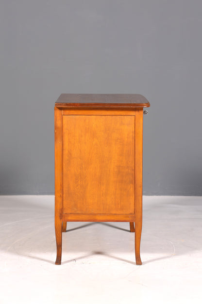 Magnifique commode ancienne Art Nouveau en bois tendre, buffet de style campagnard