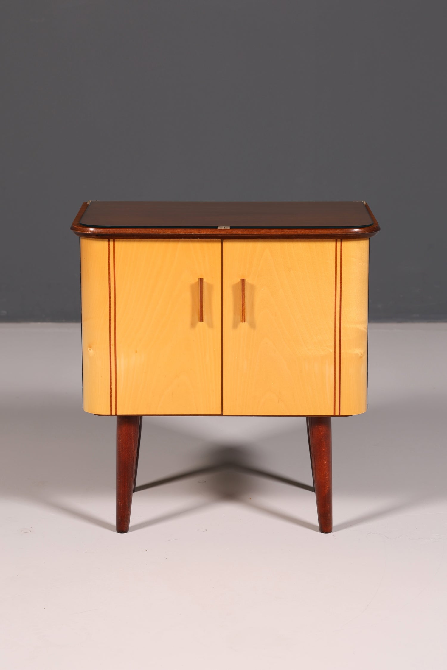 Wunderschöner Mid Century Nachttisch Kommode Beistelltisch Vintage Retro 60s Holz