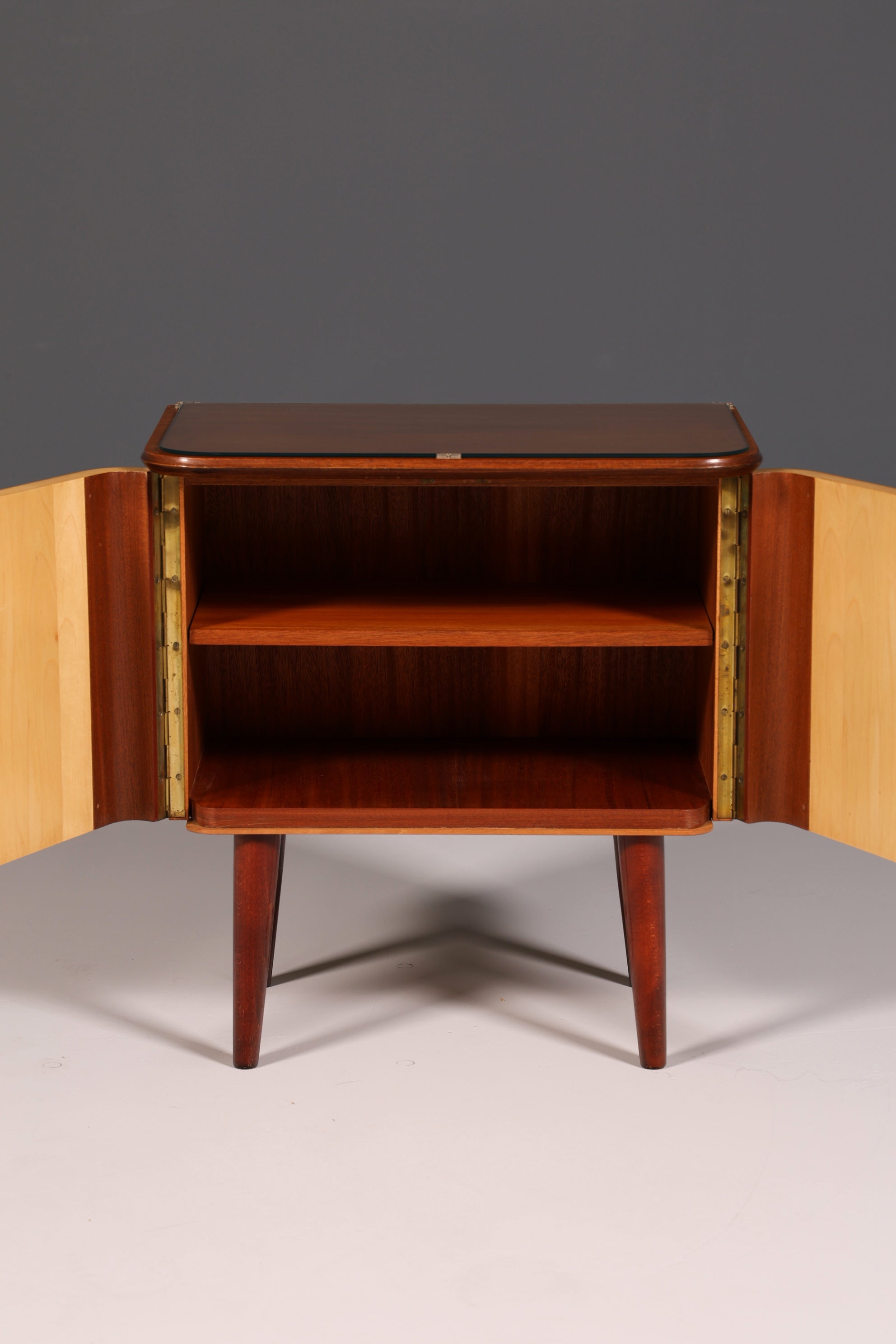 Wunderschöner Mid Century Nachttisch Kommode Beistelltisch Vintage Retro 60s Holz
