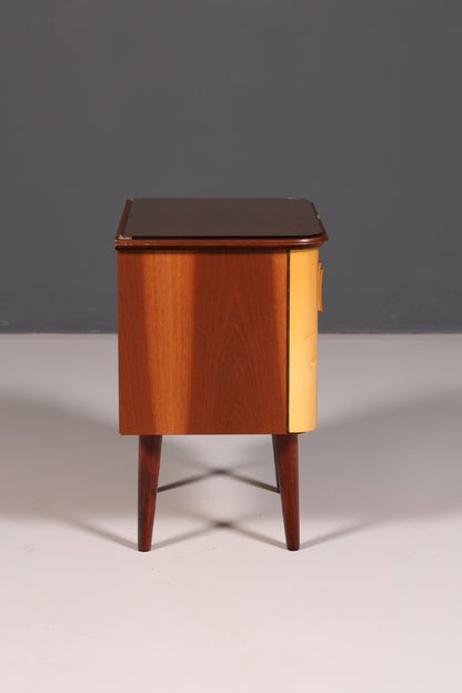 Wunderschöner Mid Century Nachttisch Kommode Beistelltisch Vintage Retro 60s Holz