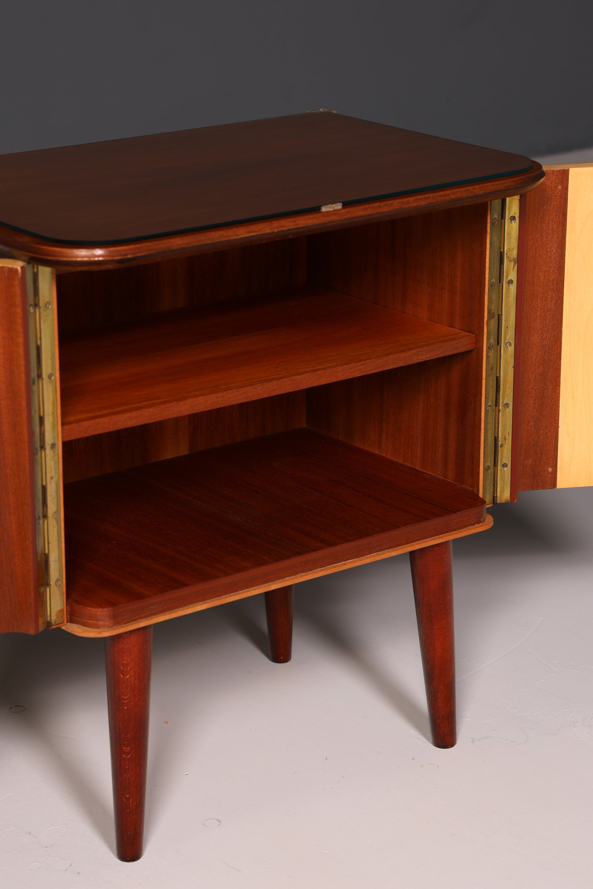 Wunderschöner Mid Century Nachttisch Kommode Beistelltisch Vintage Retro 60s Holz