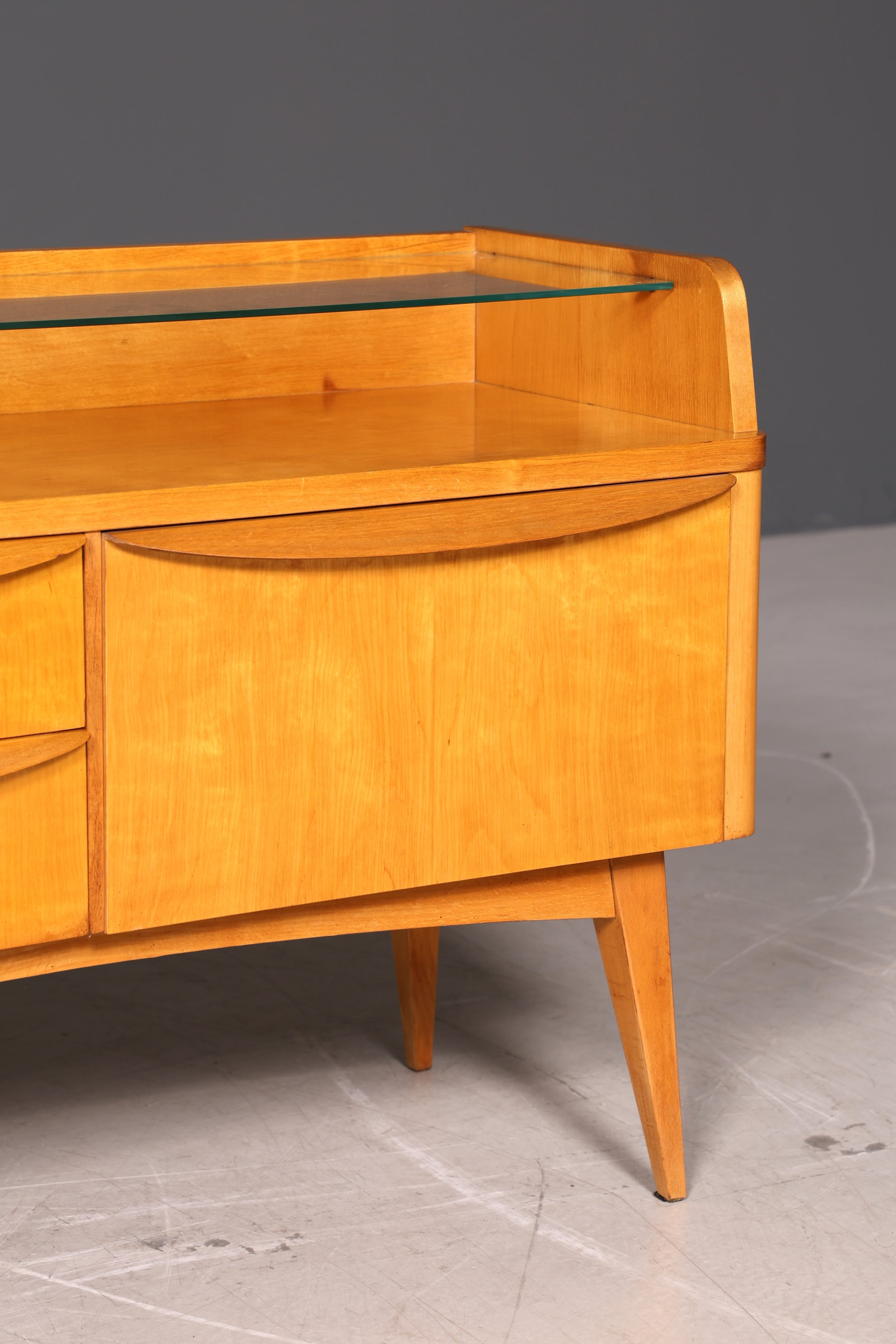 Original Hellerau Schrank Franz Ehrlich Mid Century Sideboard Lowboard DDR Design