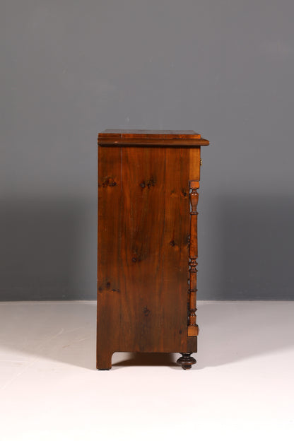 Wunderschöner Gründerzeit Schrank Jugendstil Sideboard Anrichte Kommode Antik Massivholz