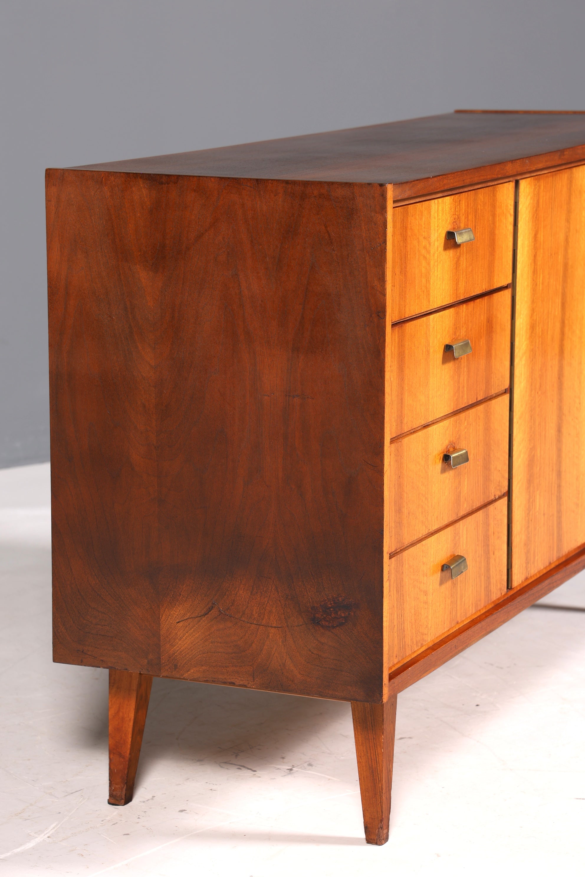 Magnifique buffet de style mid-century, commode vintage, meuble TV, commode d&