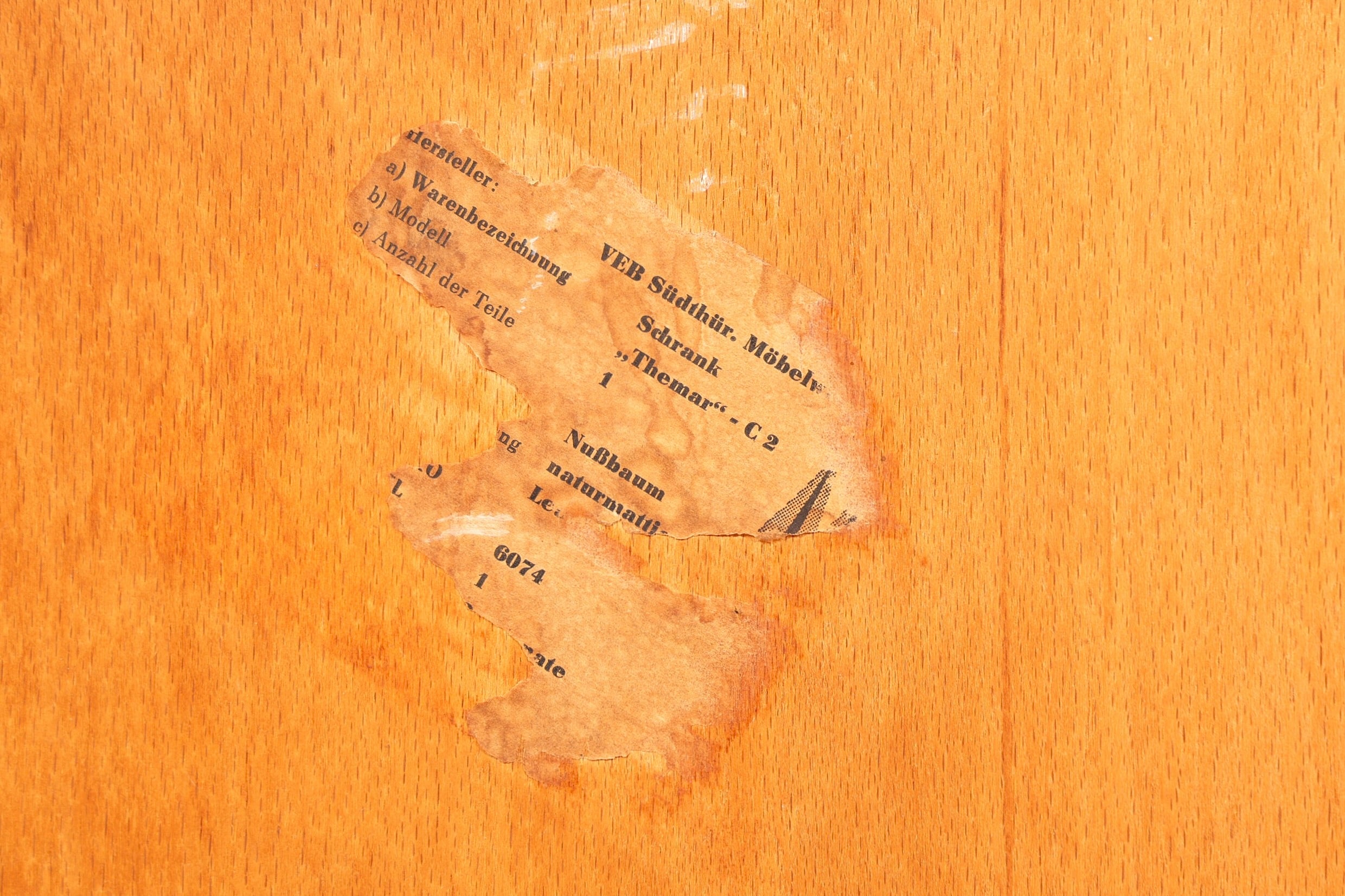 Magnifique buffet de style mid-century, commode vintage, meuble TV, commode d&