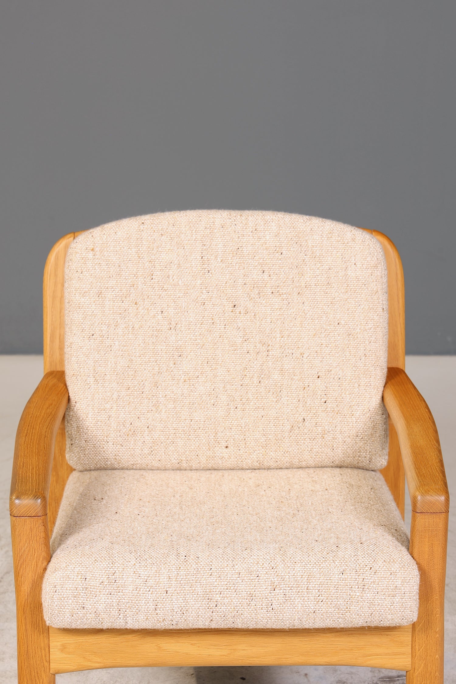 Wunderschöner Original Dyrlund Sessel Mid Century Armlehnsessel echt Holz Lounge Chair