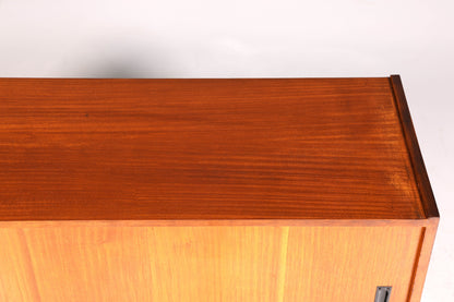 Magnifique buffet vintage des années 60, meuble à portes coulissantes, commode, meuble TV.