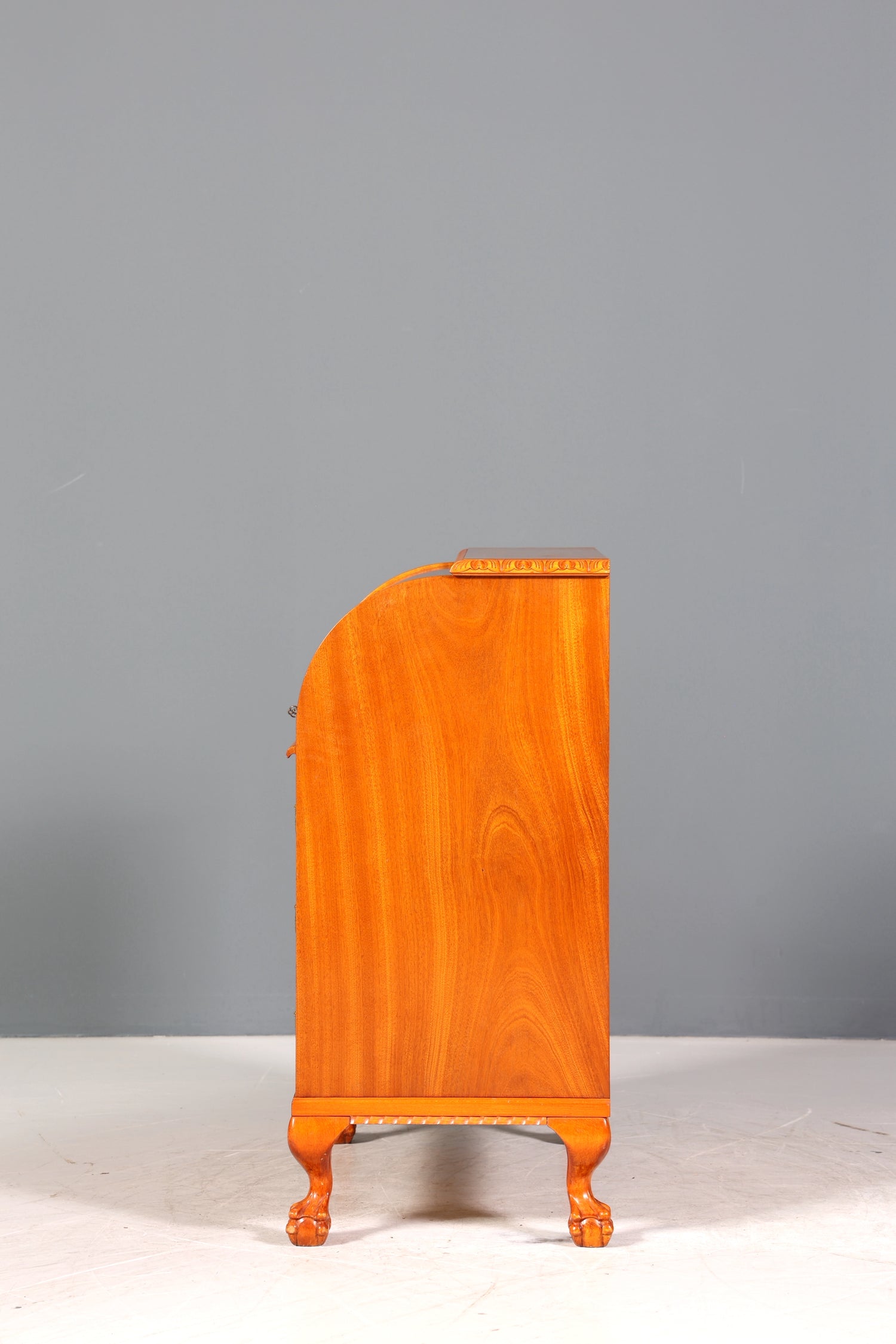 Traumhafter Rollladen Sekretär um 1930 Büro Kommode echt Holz Barock Stil Schreibtisch Bürokommode