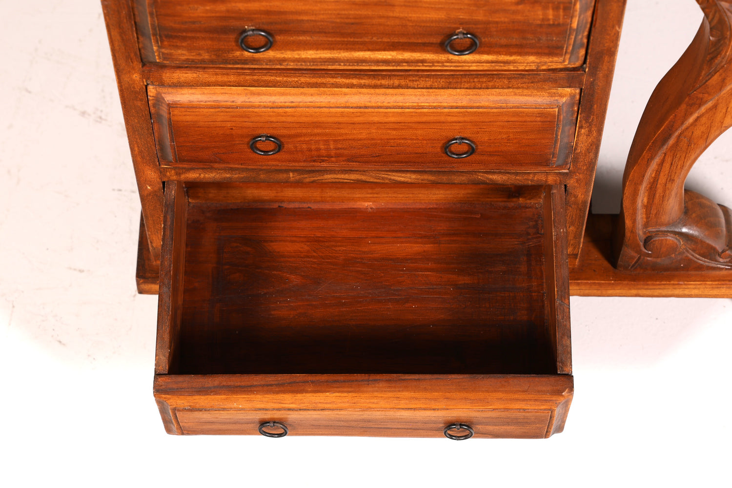 Magnifique bureau Davenport anglais, secrétaire, commode à écrire de style victorien, commode ancienne vintage