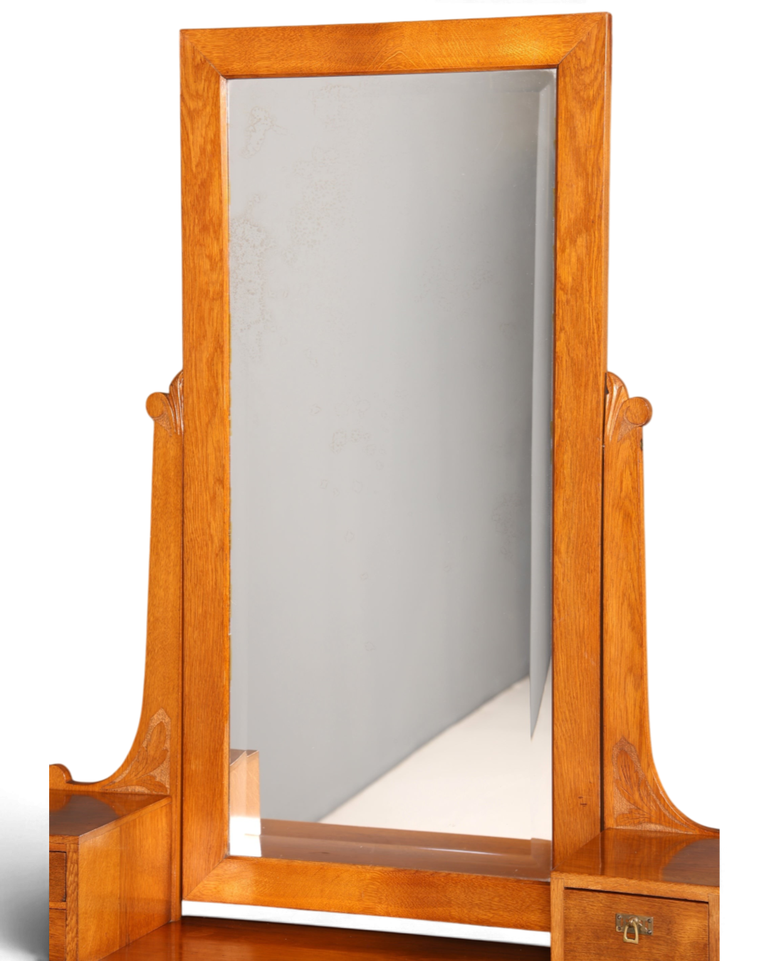 Traumhafte Jugendstil Kommode Antik Sideboard mit Spiegel Flurkommode Frisierkommode