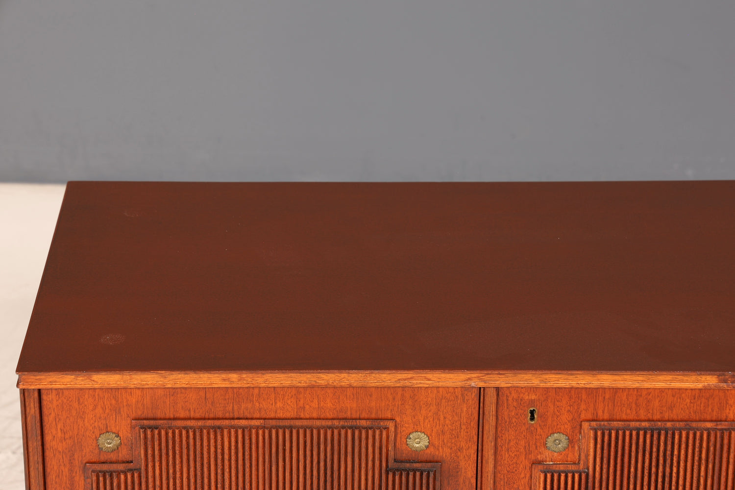 Wunderschönes Englisches Sideboard Mahagoni Schrank Antik 60s Buffetschrank TV Sideboard