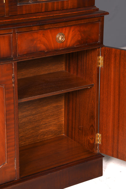 Wunderschöne Englische Vitrine Bibliothek Bücherschrank UK Buffet Schrank 60s Jahre