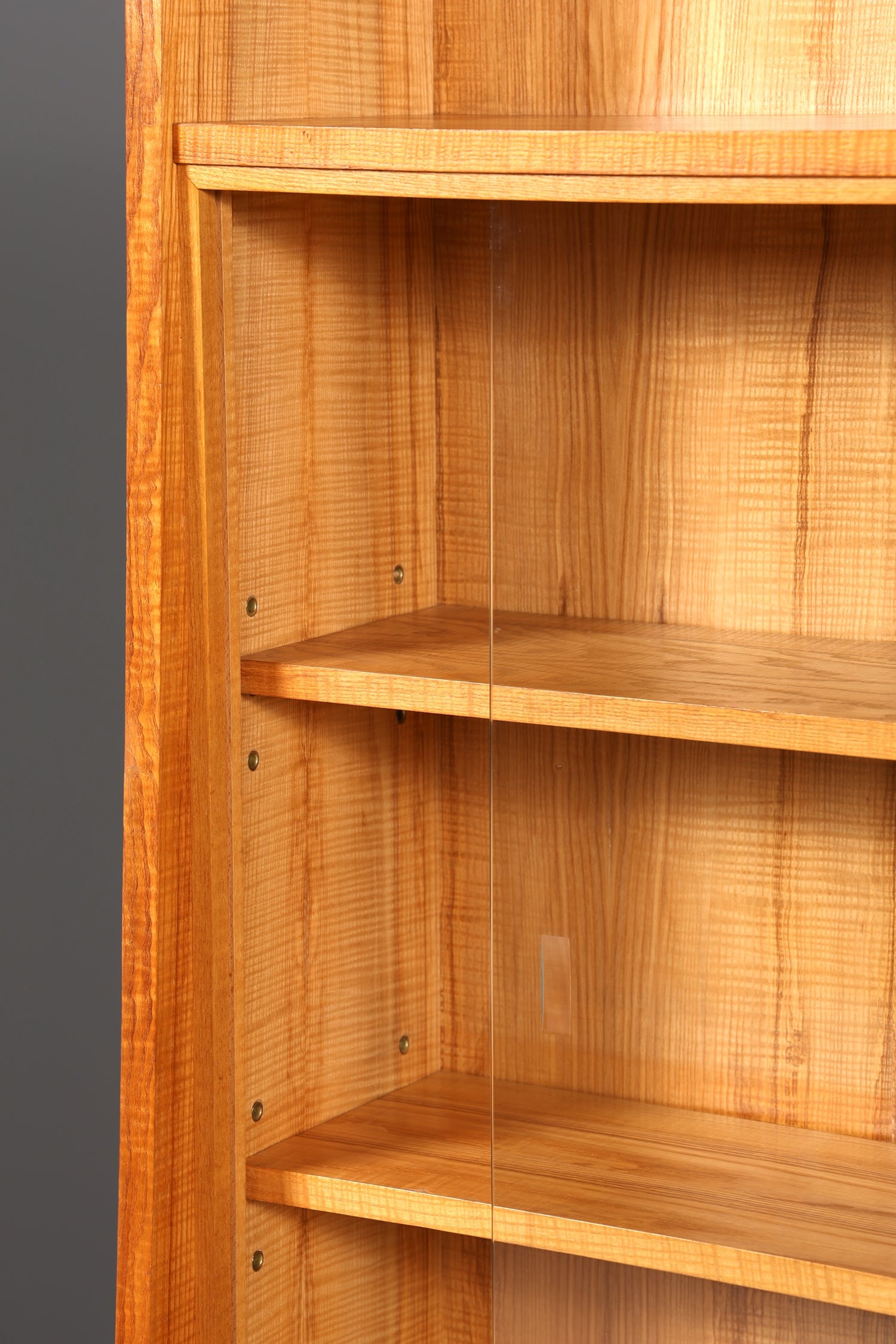 Magnifique bibliothèque XXL style milieu du siècle, étagère vintage en bois