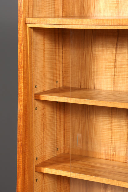 Magnifique bibliothèque XXL style milieu du siècle, étagère vintage en bois