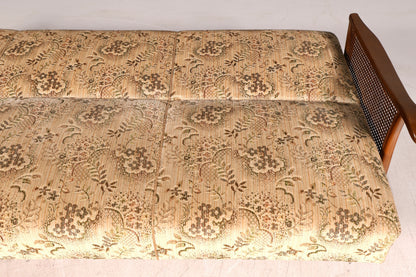 Wunderschöne Chippendale Couch Sofa 3-Sitzer Gästebett Polstersofa Antik Stil Wiener Geflecht Schlafsofa Wohnzimmer Lounge