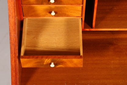 Secrétaire élégant de style Louis XVI, commode de bureau, bureau d&