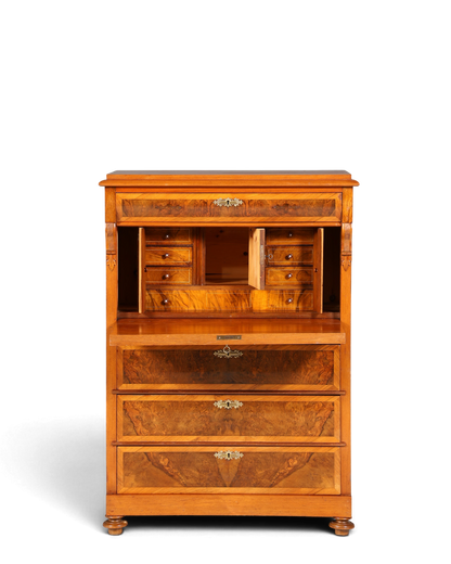 Stilvoller Gründerzeit Sekretär Vertiko Highboard Jugendstil Kommode Schrank um 1880