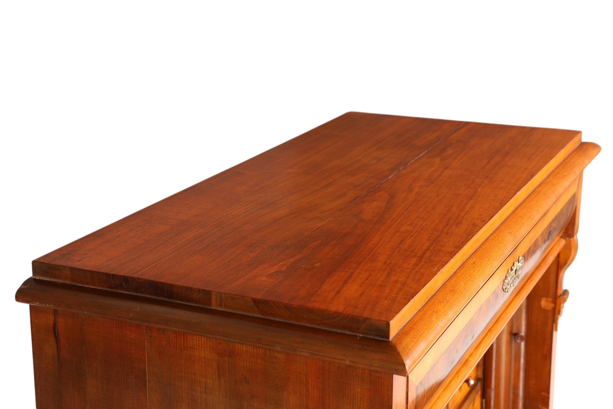 Stilvoller Gründerzeit Sekretär Vertiko Highboard Jugendstil Kommode Schrank um 1880