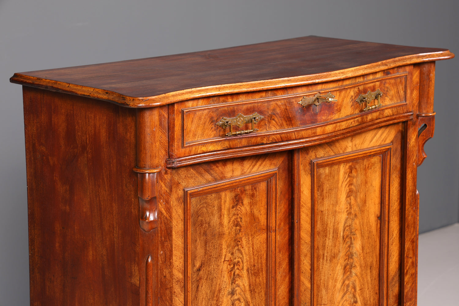 Wunderschöner Louis Philippe Schrank um 1880 Gründerzeit Vertiko Highboard Schrank