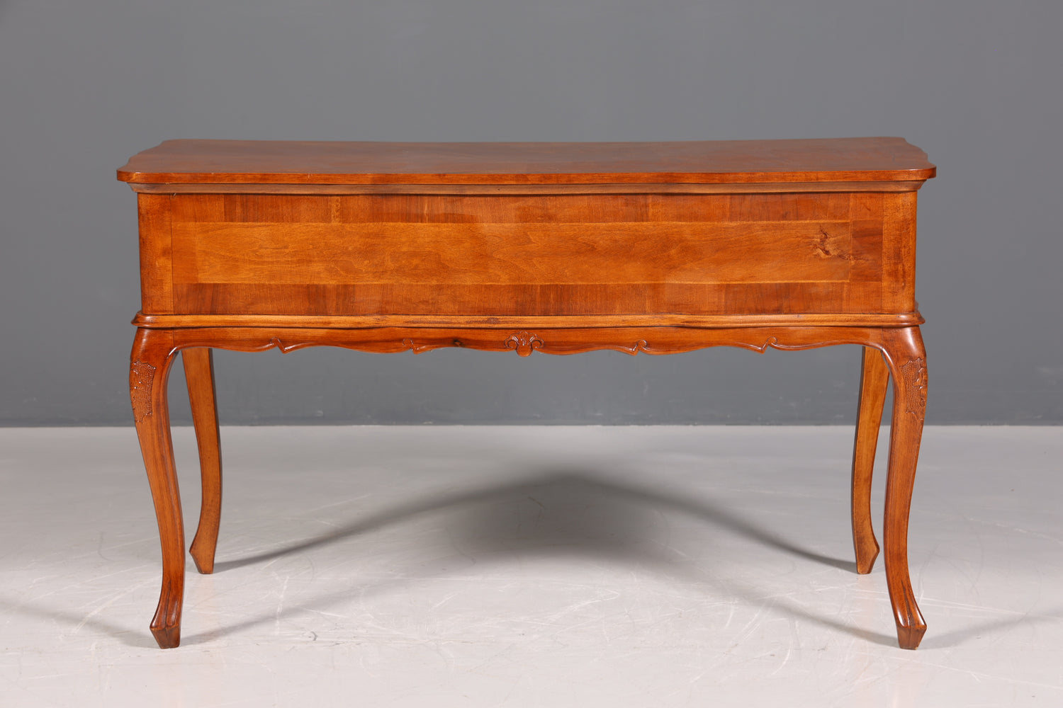 Magnifique bureau Chippendale, en bois véritable, de style antique, bureau de style baroque