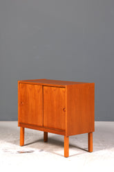 Traumhafter Mid Century Schrank Teak Holz Schiebetür Kommode Danish Design Sideboard 1 von 2
