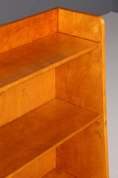 Magnifique bibliothèque vintage des années 1950, en bois véritable.