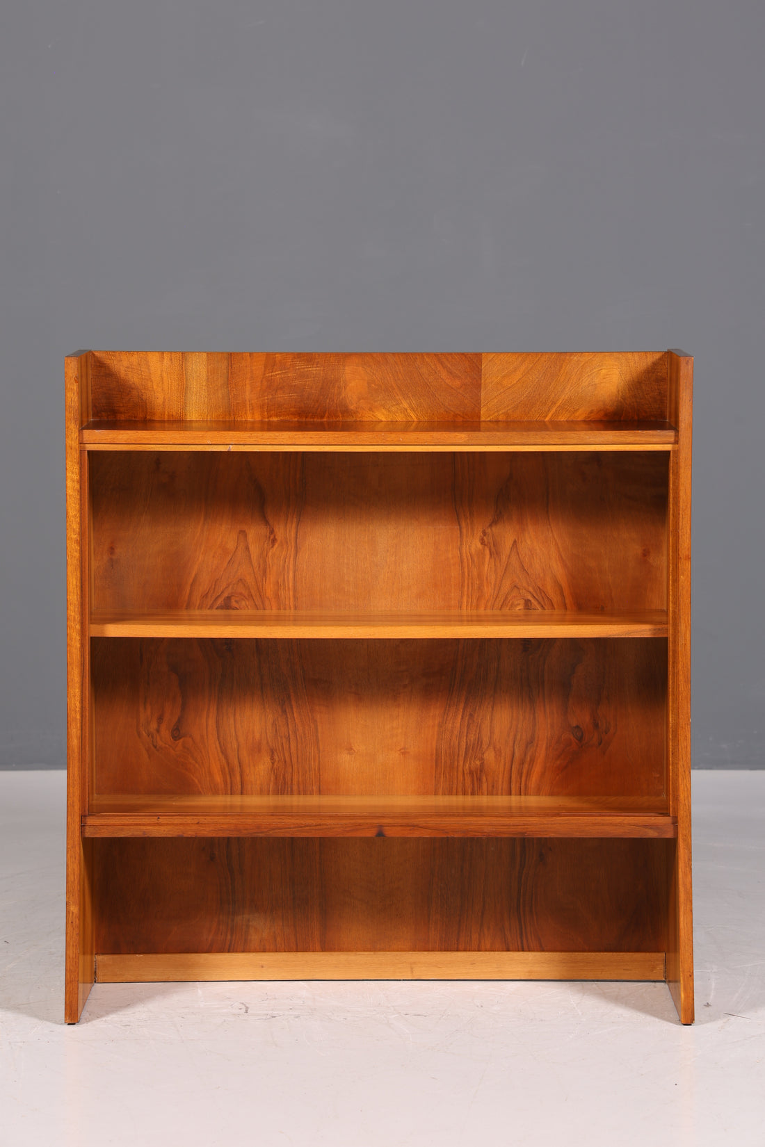 Magnifique bibliothèque vintage des années 60, étagère autoportante rétro, rangement pour livres, 1 sur 2