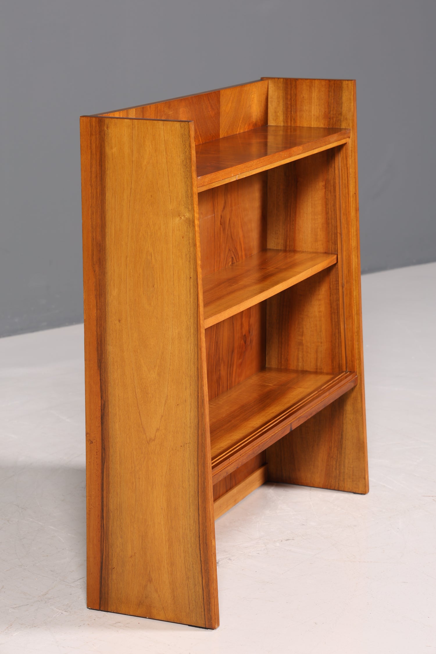 Magnifique bibliothèque vintage des années 60, étagère autoportante rétro, rangement pour livres, 1 sur 2