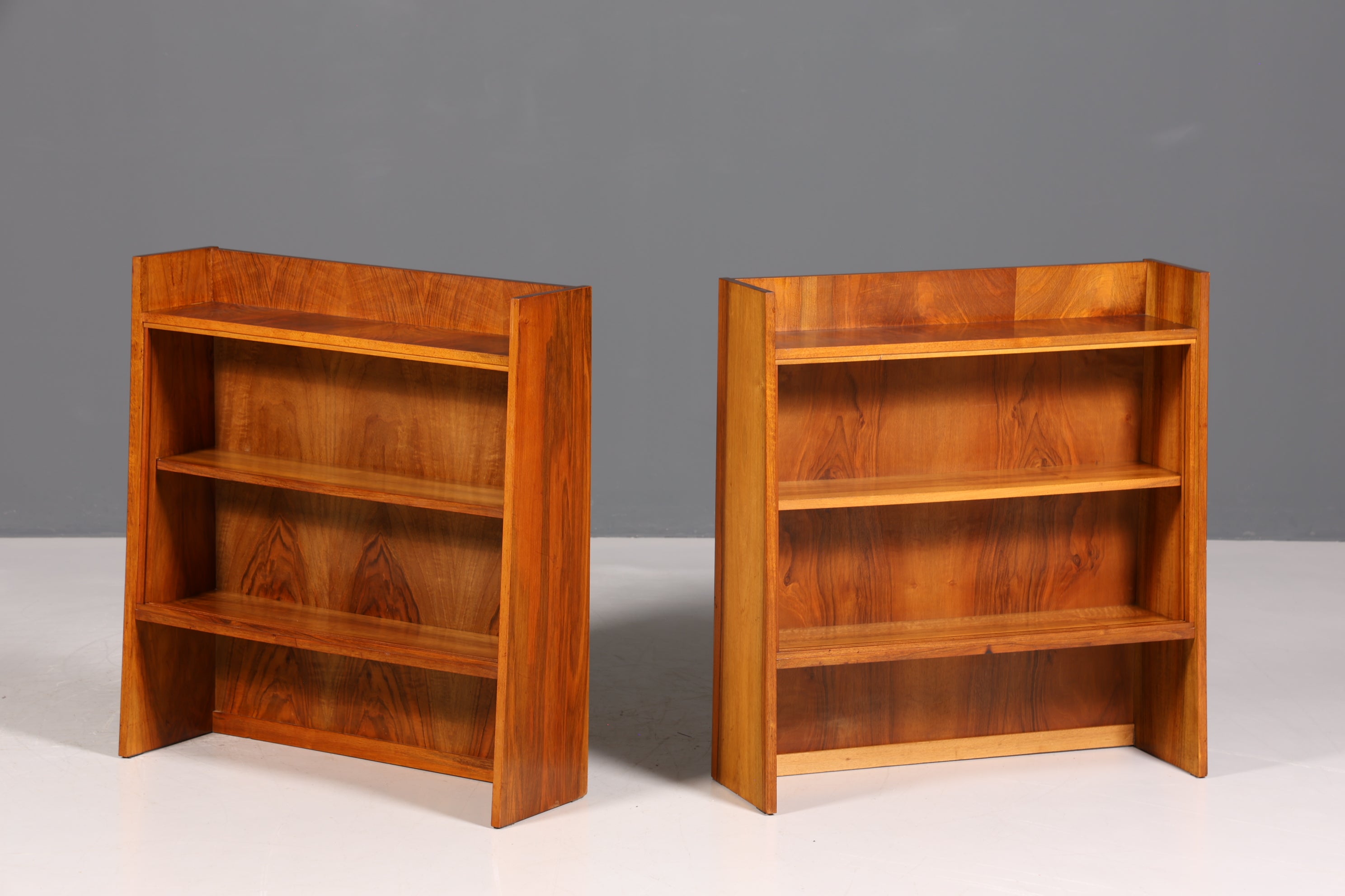 Magnifique bibliothèque vintage des années 60, étagère autoportante rétro, rangement pour livres, 1 sur 2