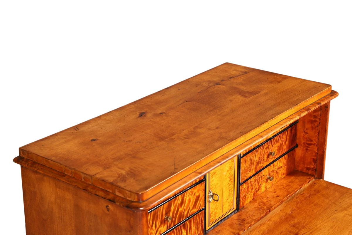 Wunderschöner Biedermeier Sekretär Gründerzeit Vertiko Antik Kommode Schreibkommode