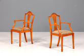 Edler Englischer Stuhl im Hepplewithe Stil Englisch Armlehnstuhl Dining Chair Küchenstuhl Sekretär Stuhl 2 von 2
