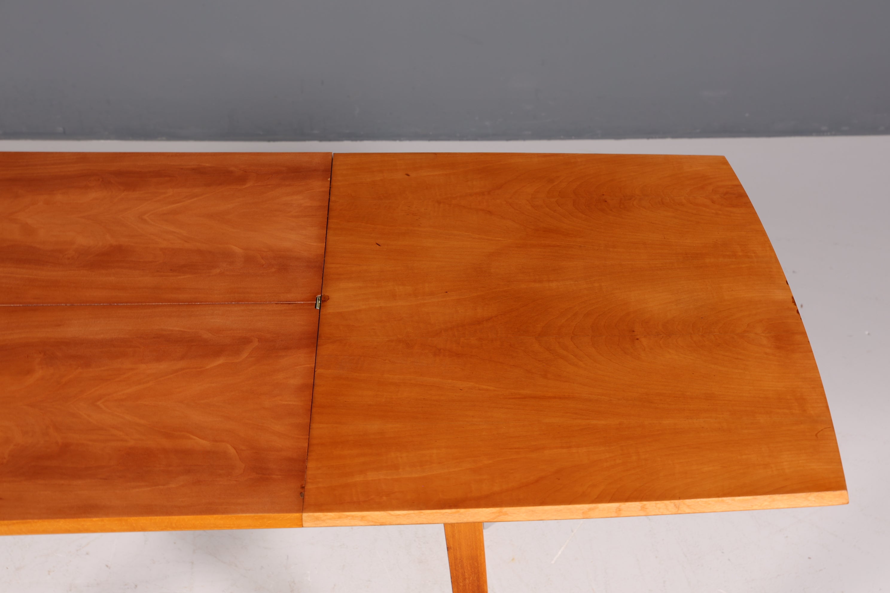 Magnifique table de salle à manger extensible vintage des années 50, table de cuisine rétro