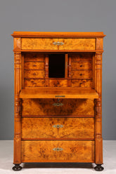 Wunderschöner Gründerzeit Sekretär Vertiko Highboard Louis Philippe Kommode um 1880
