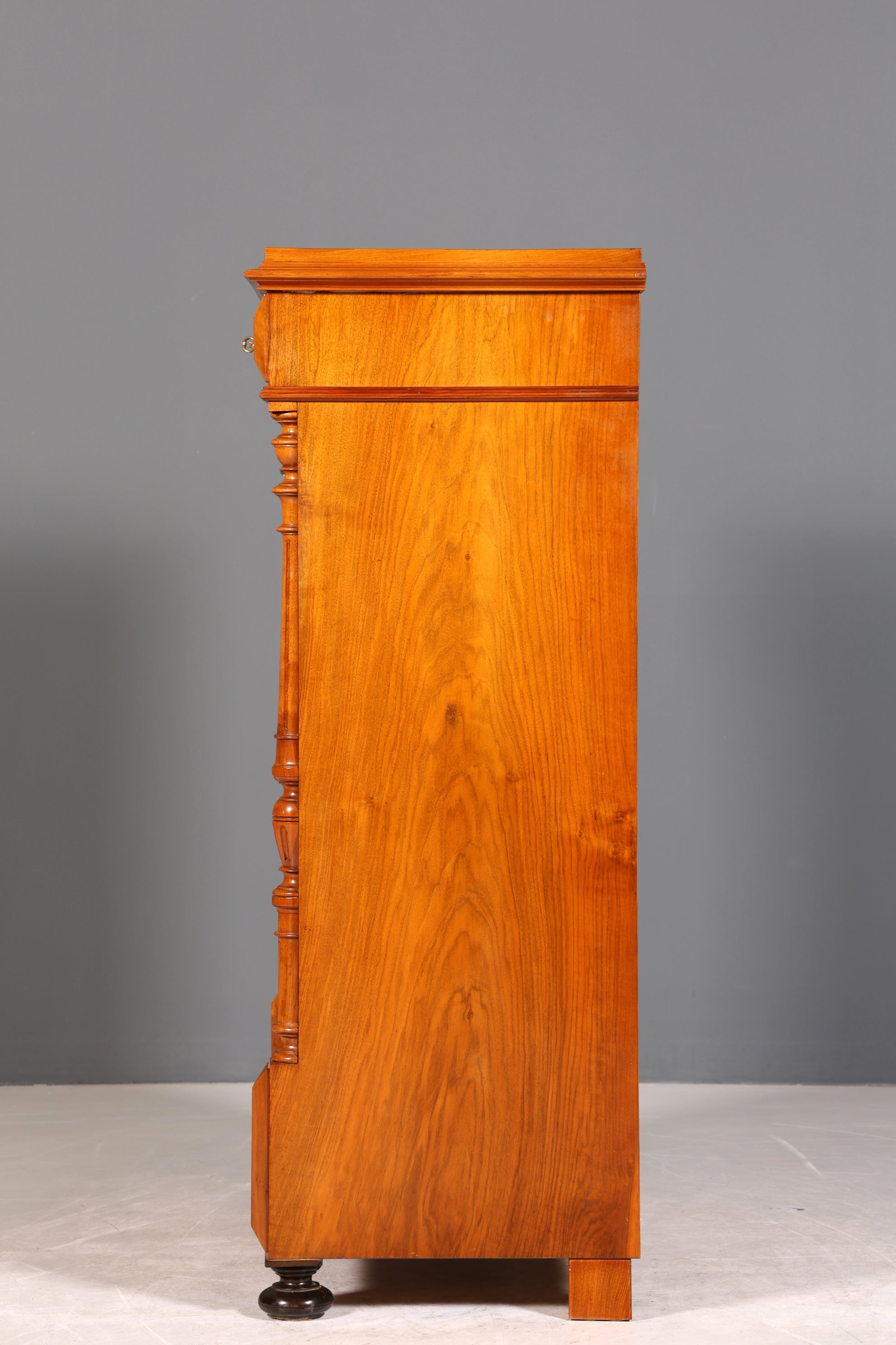 Wunderschöner Gründerzeit Sekretär Vertiko Highboard Louis Philippe Kommode um 1880
