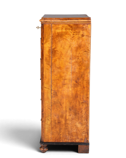Wunderschöne Louis Philippe Kommode Gründerzeit Vertiko Schubladen Kommode um 1880