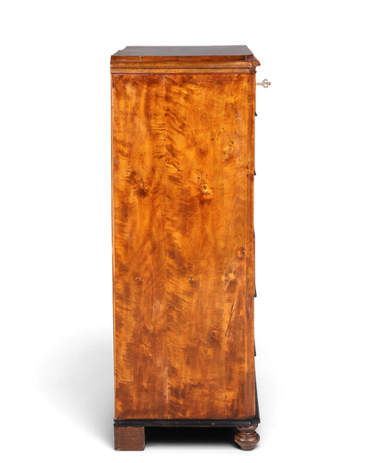 Wunderschöne Louis Philippe Kommode Gründerzeit Vertiko Schubladen Kommode um 1880
