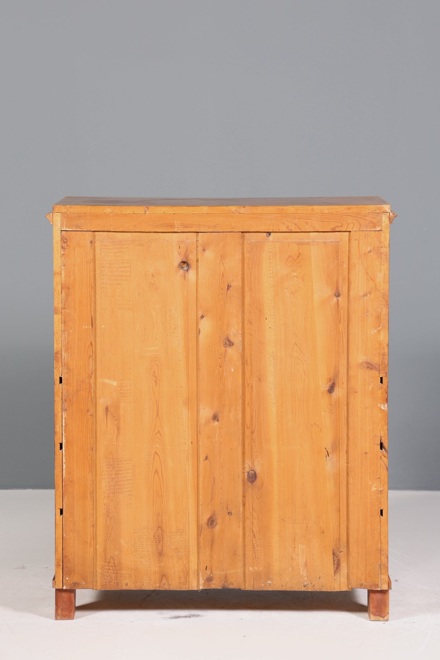 Edler Biedermeier Sekretär Vertiko Antik Kommode Louis Philippe Schreibkommode Schreibtisch