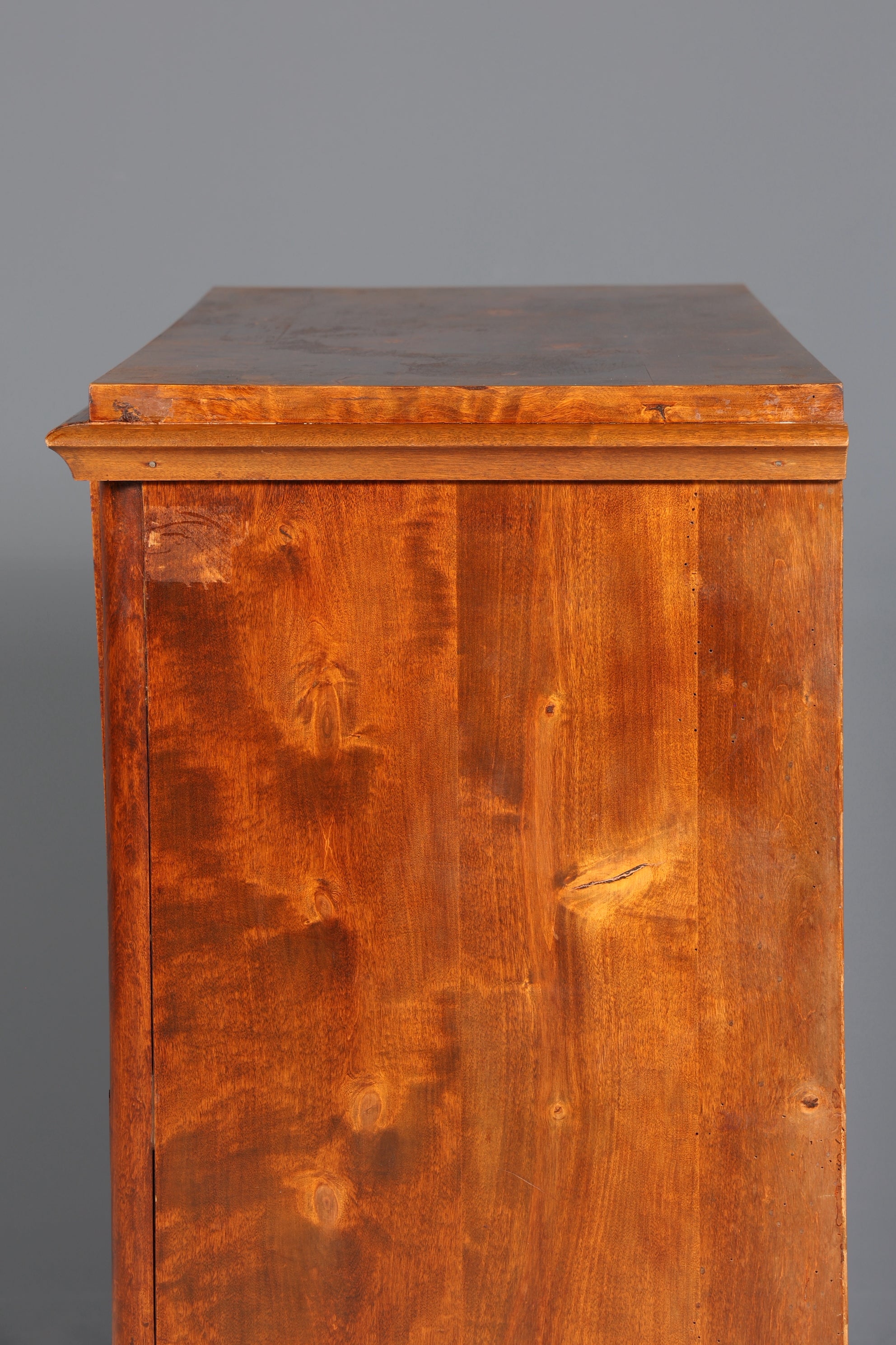 Edler Biedermeier Sekretär Vertiko Antik Kommode Louis Philippe Schreibkommode Schreibtisch