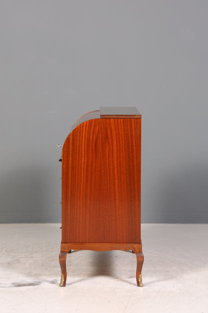 Stilvoller Rollladensekretär im Barock Stil Büro Kommode Sekretär Schreibkommode Schreibtisch