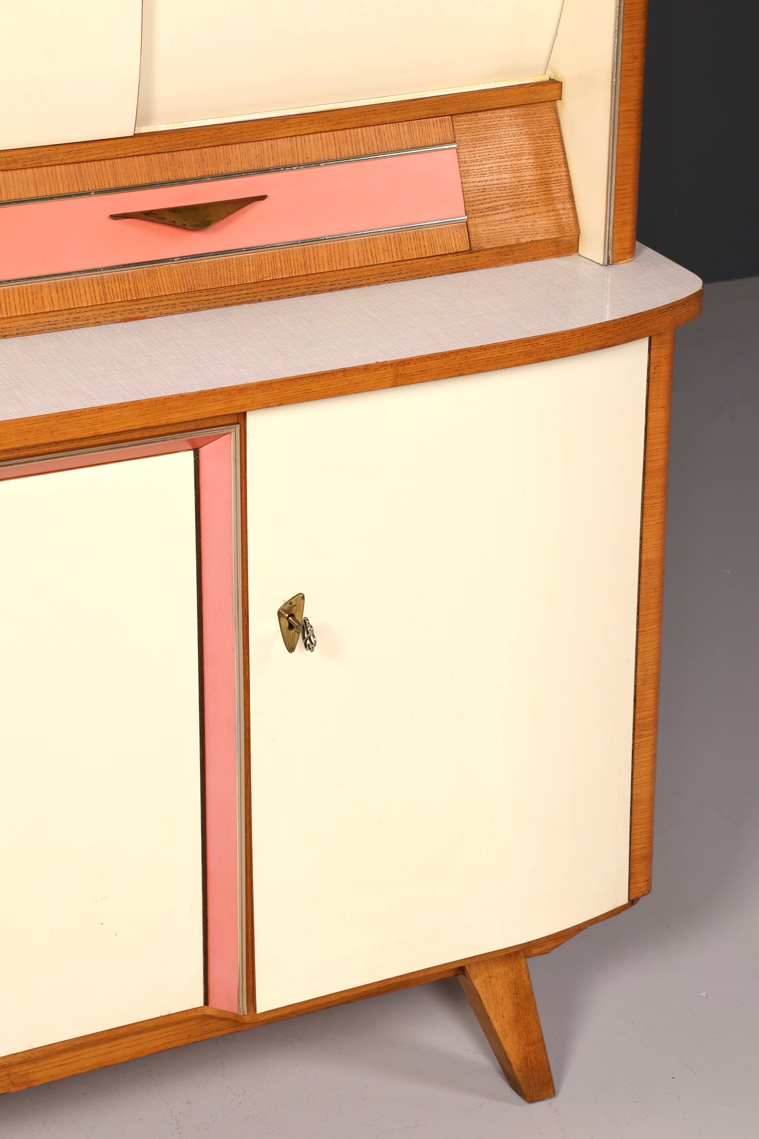 Kultiger Mid Century Küchenschrank Vintage Buffet Retro Anrichte 60er Jahre