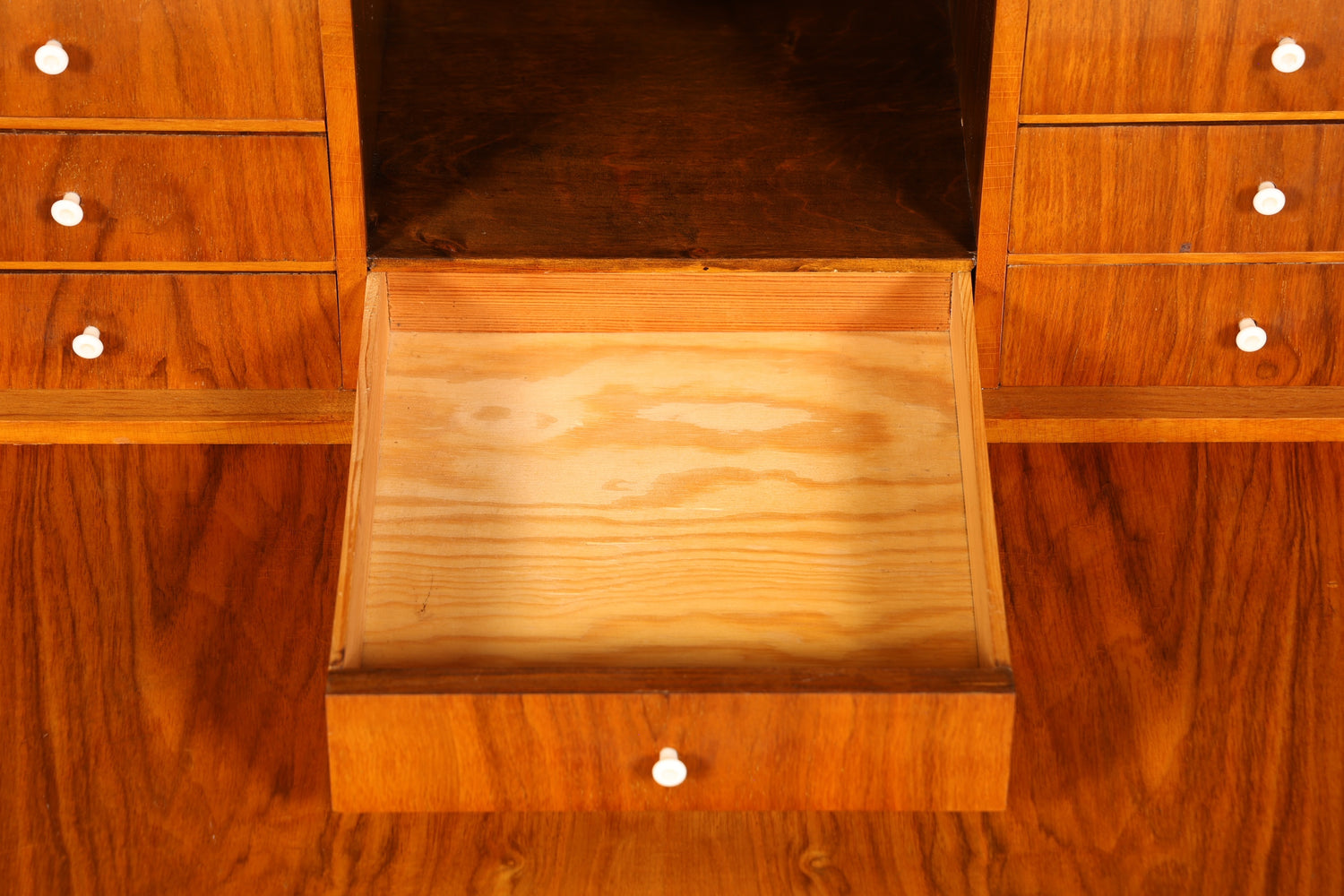 Wunderschöner Gründerzeit Sekretär Vertiko Highboard Louis Philippe Kommode um 1880