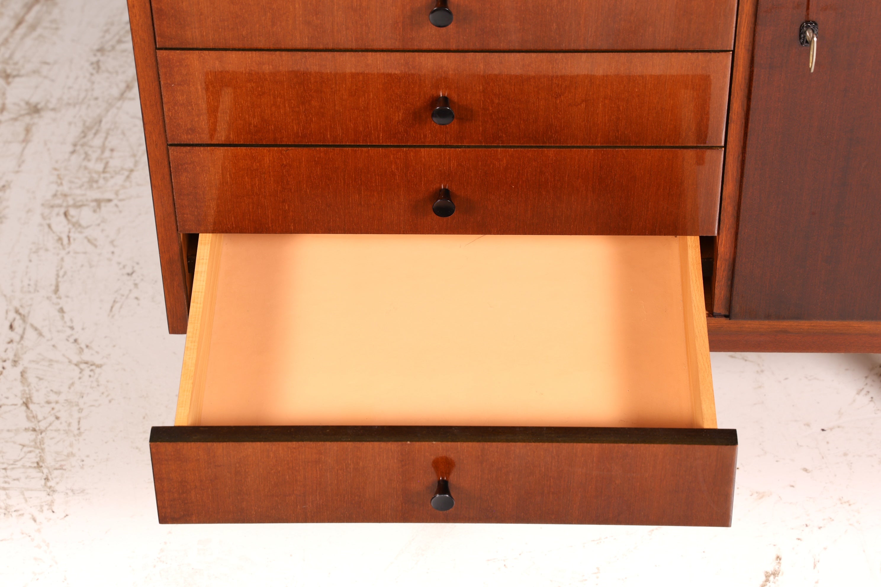 Traumhaftes Mid Century Sideboard Vintage TV Kommode 60er Schrank Flurkommode Retro