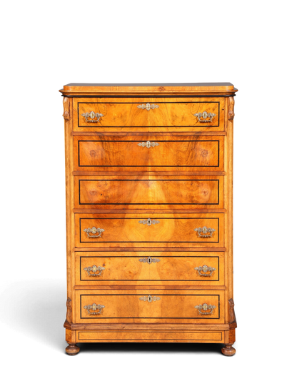 Traumhafter Gründerzeit Sekretär Vertiko Highboard Jugendstil Kommode Schrank um 1890