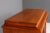 Stilvoller Gründerzeit Sekretär Vertiko Nussbaum Highboard Louis Philippe Kommode Sekretär Schrank um 1880