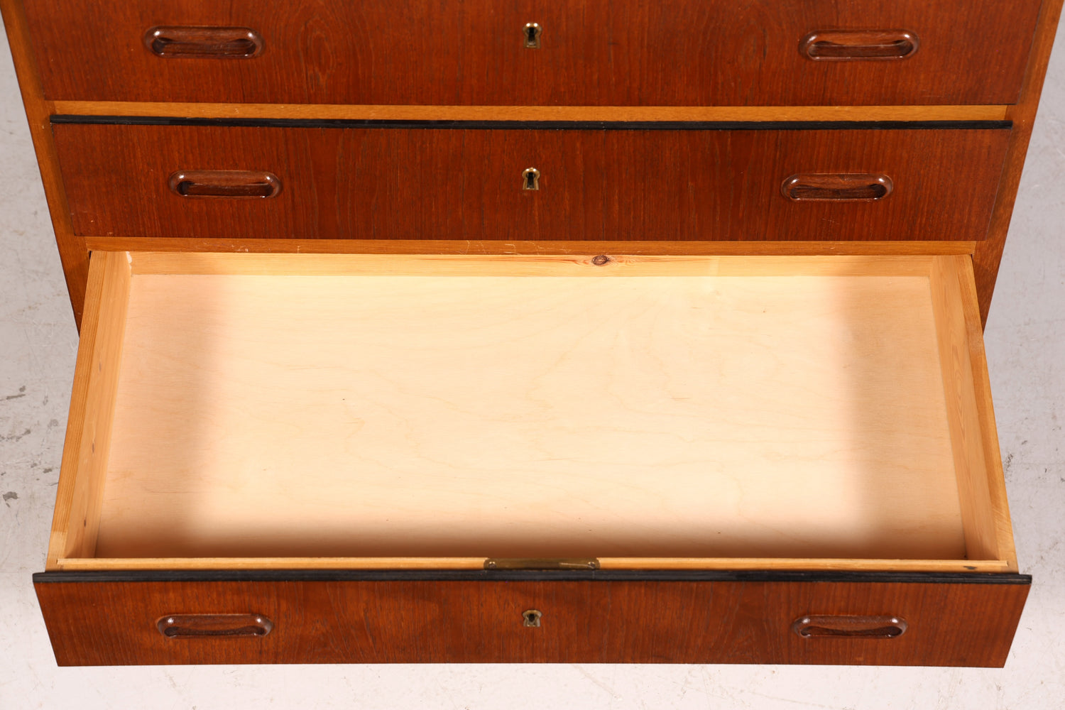 Commode de rêve de style mid-century, design danois, buffet en bois de teck, commode vintage